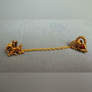 AVON Chatelaine Cupid pin